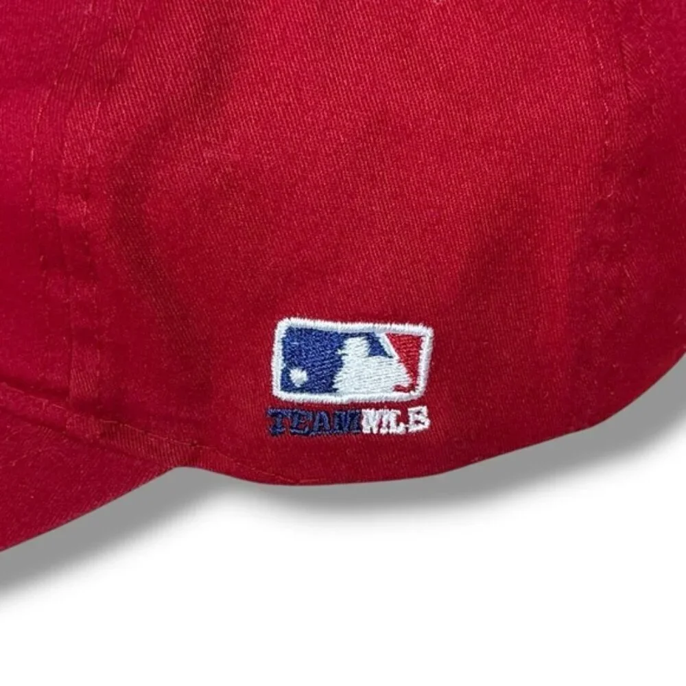 Philly’s Baseball Cap Adjustable Red White Embroider Logo MLB OC Sport Youth OS